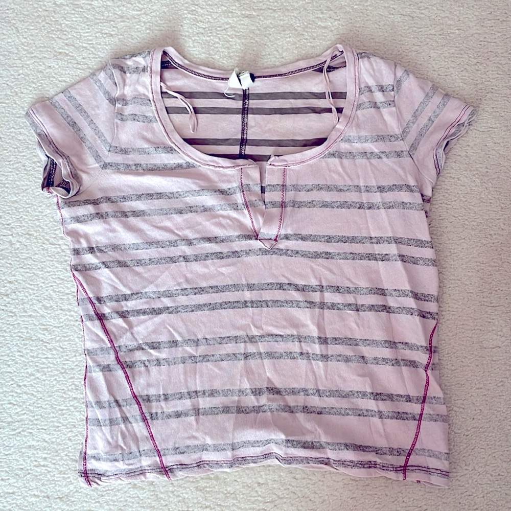 Free people striped tee